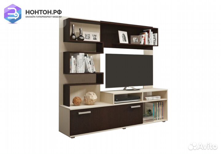 Гостиная Рица дуб беленый / венге