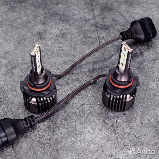 Светодиодная лампа AMP для авто D2 H1 H4 H7 H11 H3