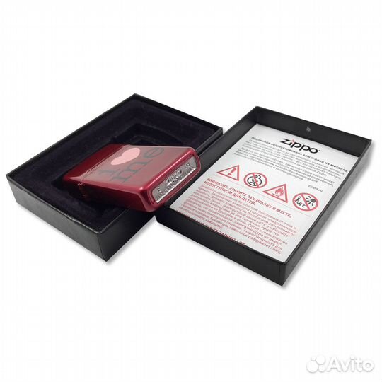 Zippo.Женская. Я люблю. Узкая. 11 г. Новая