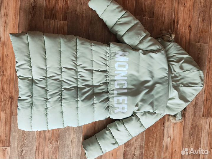 Пуховик зимний для девочки 134