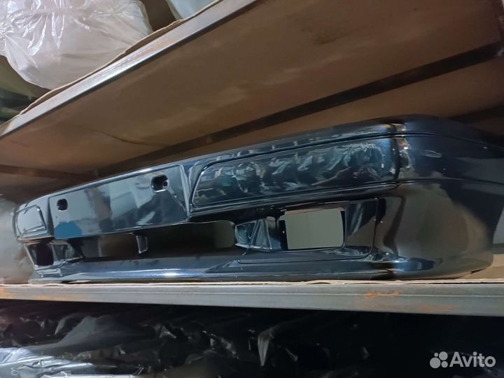 Бампер ваз 2114 спорт графитовый металлик передний