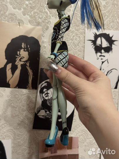 Кукла монстер хай френки болельщица