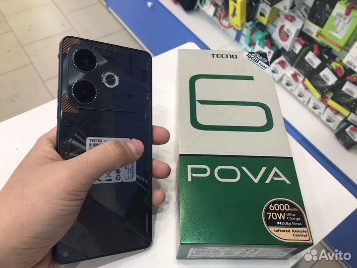 Tecno Pova 6, 8/256 ГБ