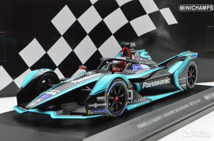 1/18, Jaguar I-Type III Formula-E, Mitch Evans