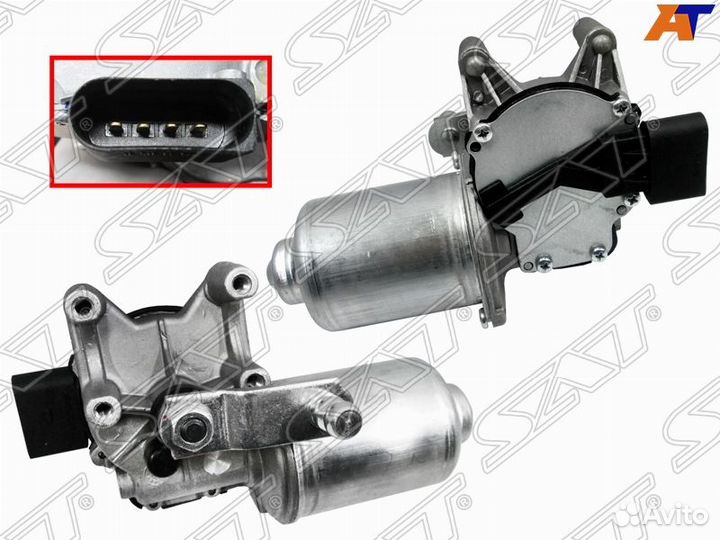 Мотор трапеции стеклоочистителя skoda fabia /ROO