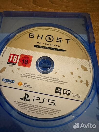 Ghost of tsushima ps5 диск