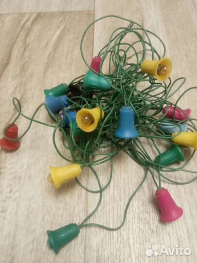 Елочная гирлянда СССР