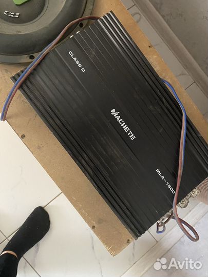 Сабвуфер и моноблок