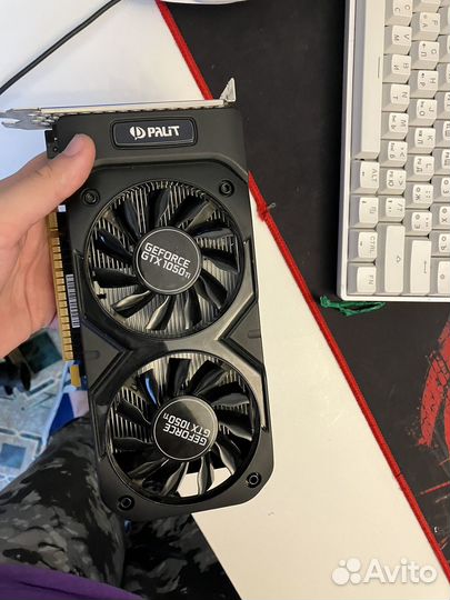 Видеокарта palit gtx 1050 ti 4gb dual