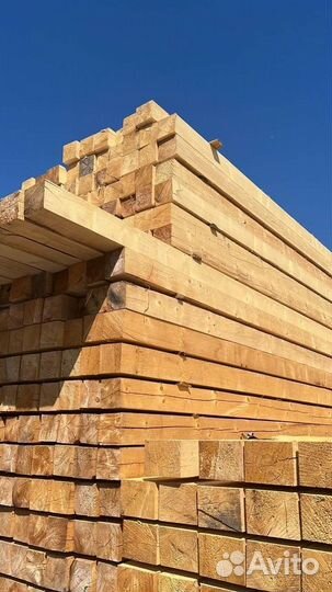 Брус обрезной 2 сорт сосна / хвоя