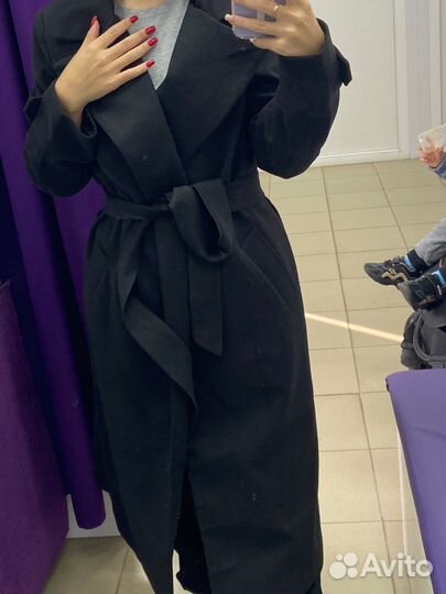 Пальто 48 размер кашемир
