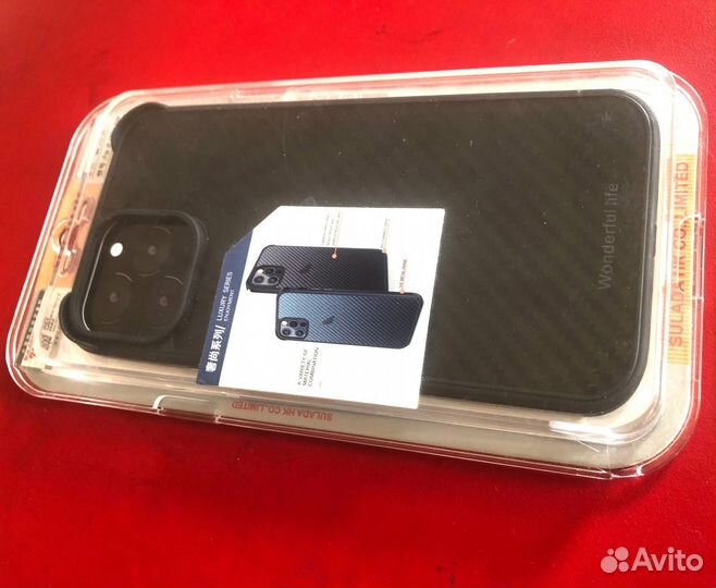 Чехол - iPhone 13 Pro Max Карбон