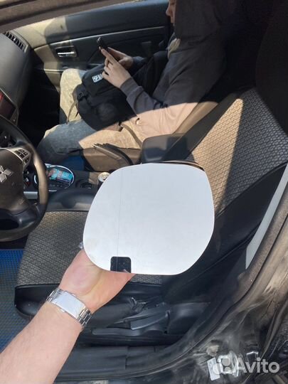 Зеркальный элемент митсубиси аутлендер 2