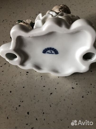 Фарфоровая статуэтка «Ангел», «Pavone»