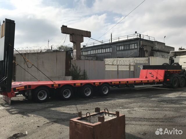 Полуприцеп трал (тяжеловоз) Saab 9891, 2023