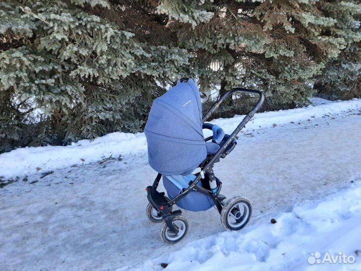 Коляска Rico Bruno 2 в 1(люлька и прогулочный блок