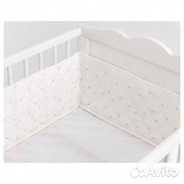 Бортики в кроватку IKEA со звездочками