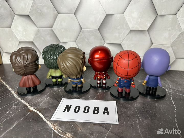 Marvel Anatomy (Набор фигурок)