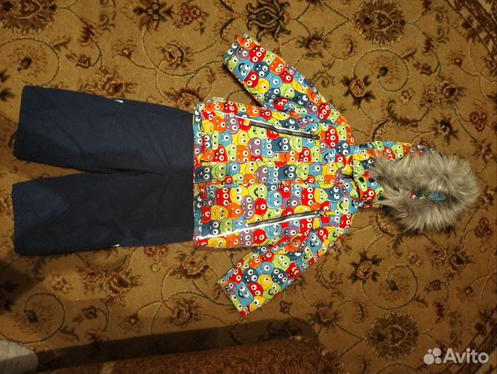 Куртка зимняя на мальчика 86 -92