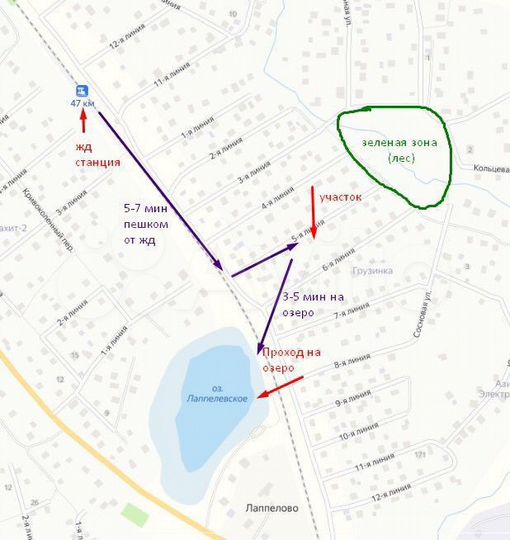 Участок 6 сот. (СНТ, ДНП)