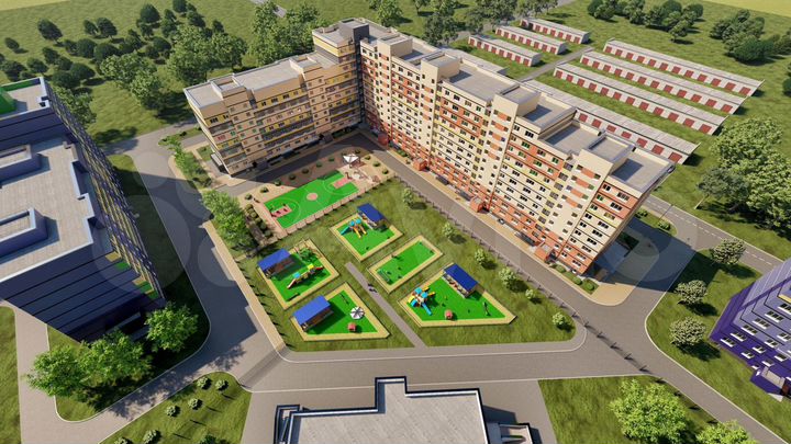 2-к. квартира, 62,7 м², 10/10 эт.