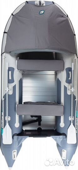 Лодка пвх Gladiator C330AL светло/темно-серый