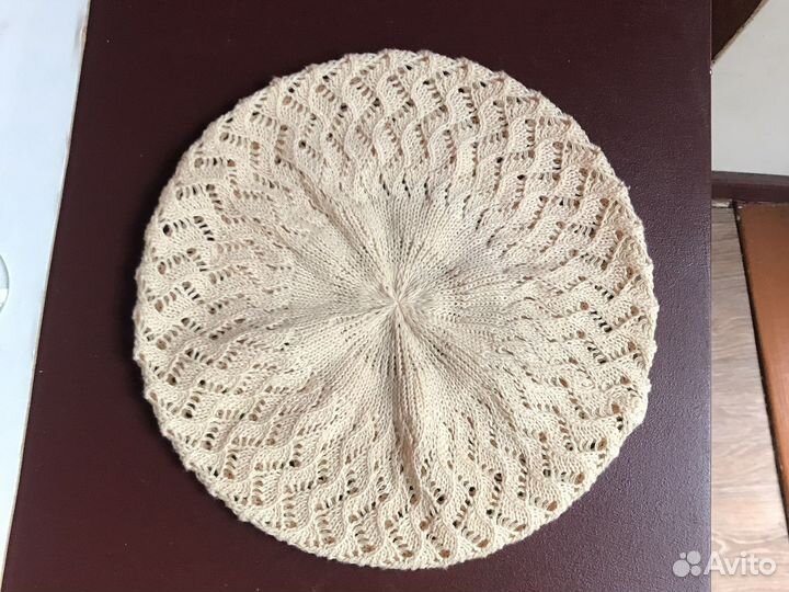 Берет женский ажурный