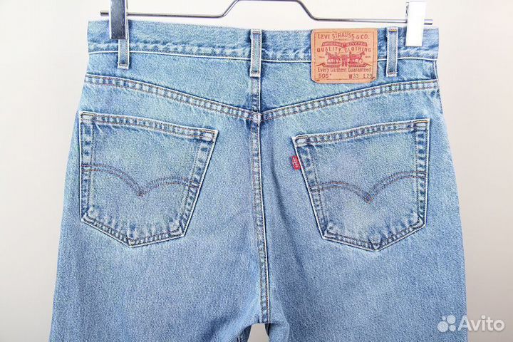 Levis 505 винтажные джинсы