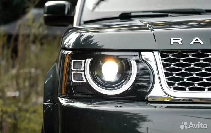Светодиодные фары Range Rover Sport full LED