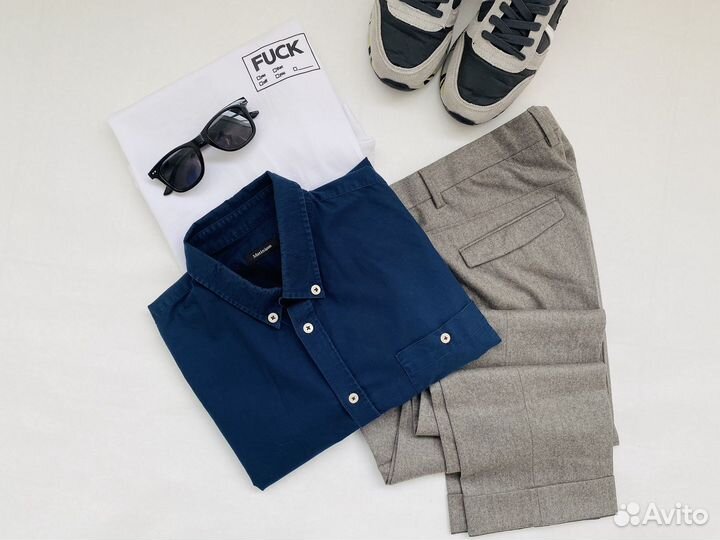 Рубашка мужская джинсовая Mаtiniquе 52 Оригинал