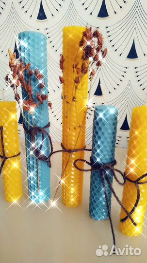 Свечи из вощины