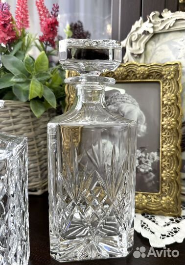 Хрустальные штофы Англия