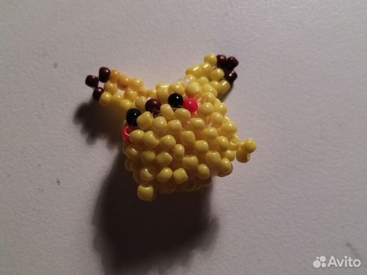 Пикачу из бисера от фанатка стрей кидс
