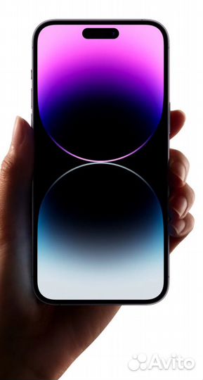 Apple 14 Pro 128 гб, nano SIM+eSIM, Deep Purple