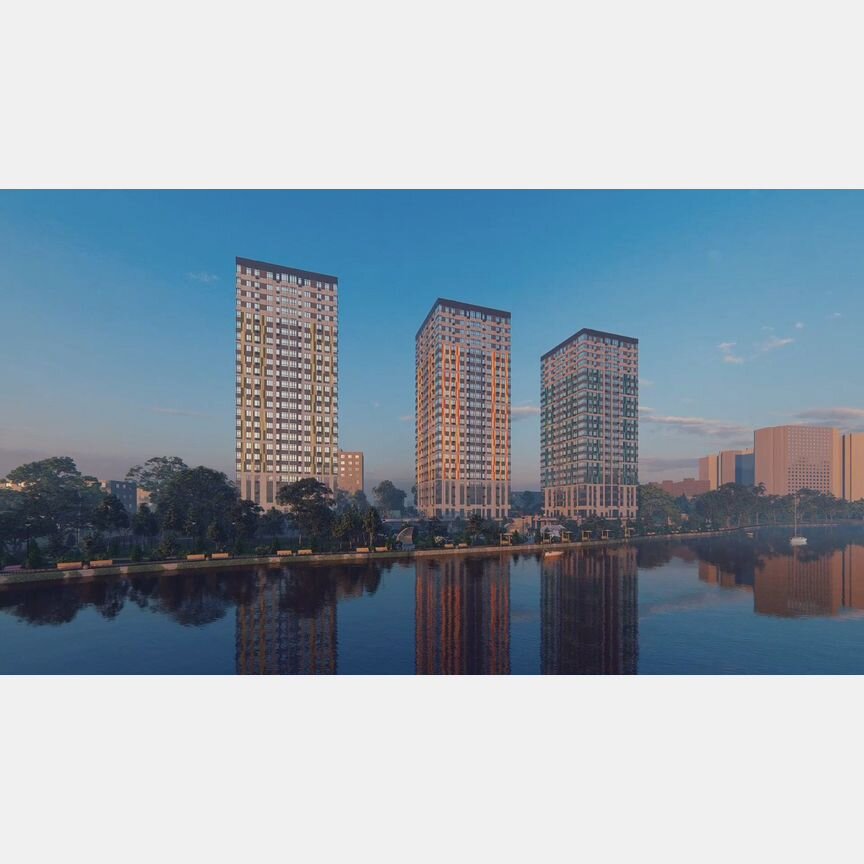 1-к. квартира, 49,5 м², 4/23 эт.