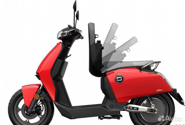 Скутер super soco CUX 60В/30ач