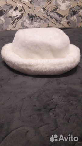 Панама меховая новая