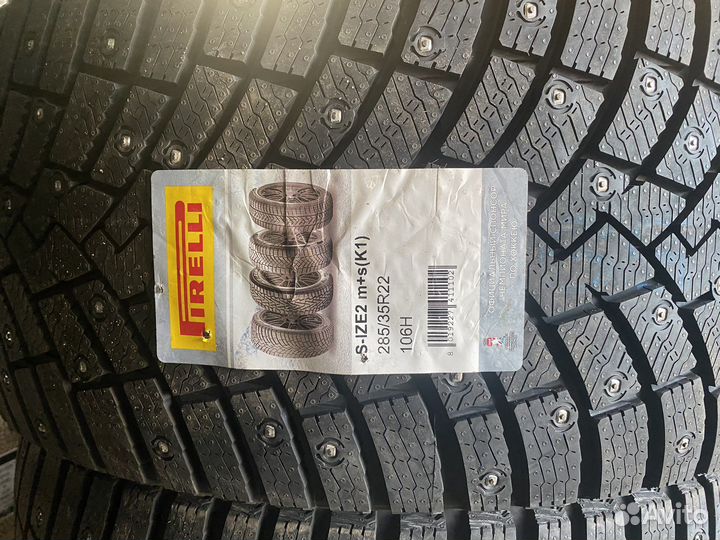 Pirelli Ice Zero 2 285/35 R22 и 315/30 R22 106H