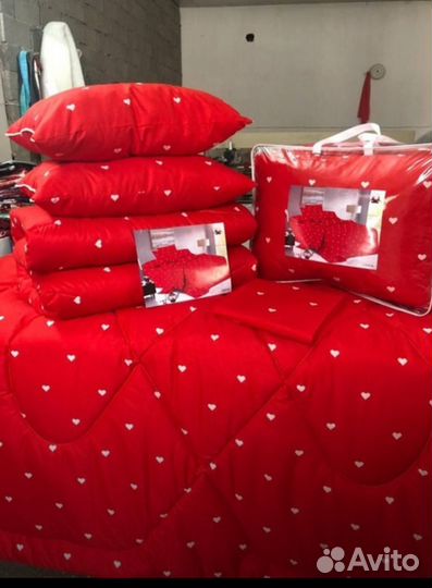 Комплект с одеялом и подушками