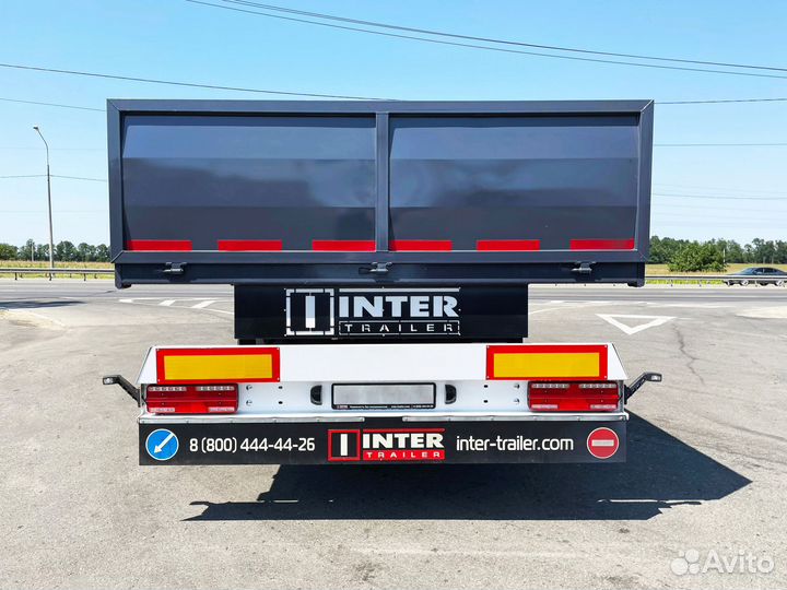 Полуприцеп бортовой ИнтерПрицеп 853330, 2023