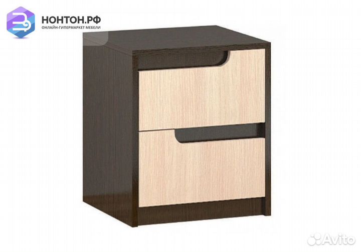Тумба прикроватная Гавана венге / дуб молочный