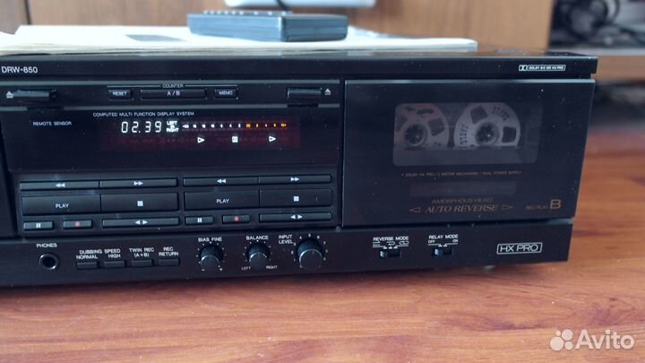 Кассетная дека denon DRW-850