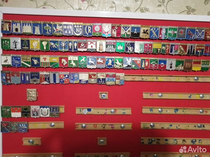 Значки гербы городов