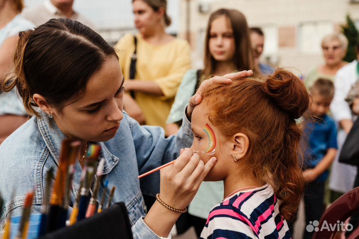 Аквагрим грим на Хэллоуин