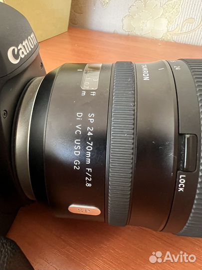 Фотоаппарат canon eos 6d mark ii + Tamron 24-70 ii