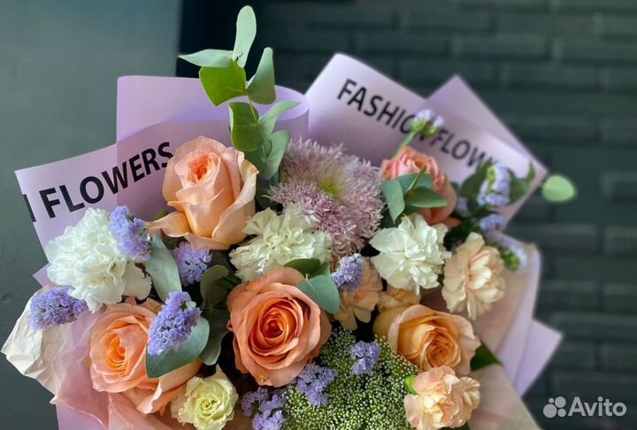 Доставка цветов / букет / альстромерия