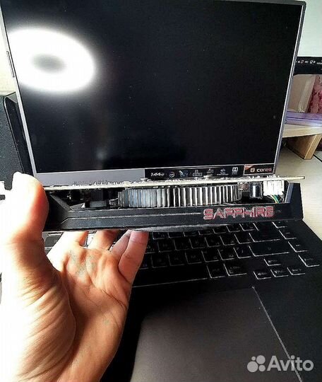 Видеокарта Sapphire rx 550 4gb