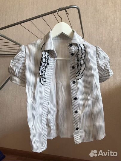 Рубашка школьная для девочки