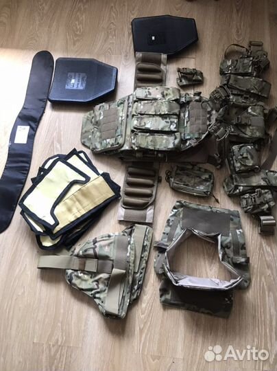 Бронежилет плитник с плитами мультикам