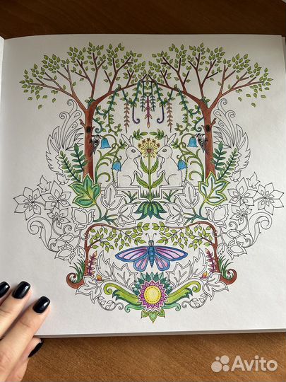 Ракраска-антистресс «Зачарованный лес»
